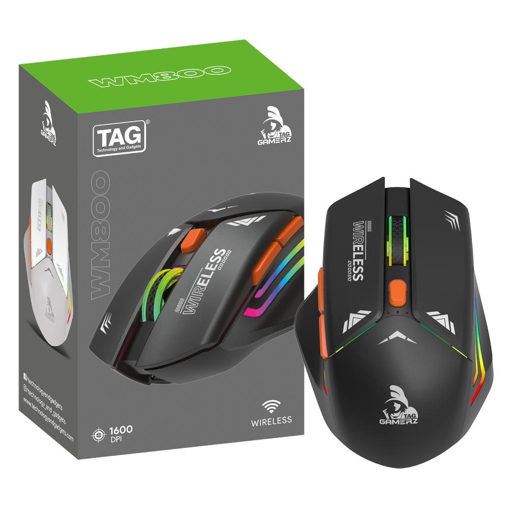 TAG GAMERZ WM800 Wireless Gaming Mouse